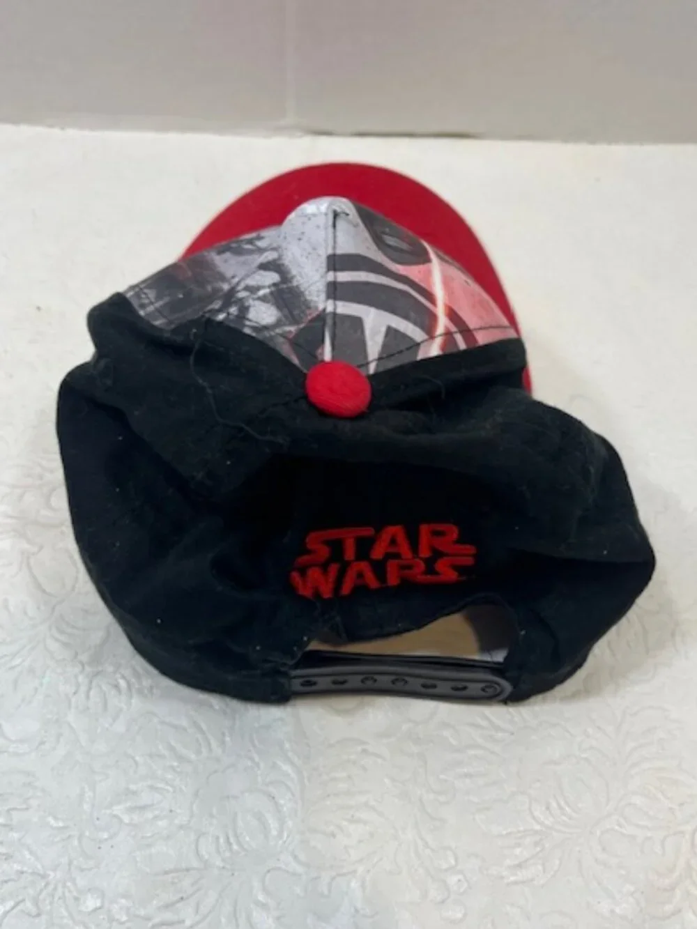 Star Wars Youth Baseball Cap Graphic Front Kylo Ren Stormtroopers Snapback Hat